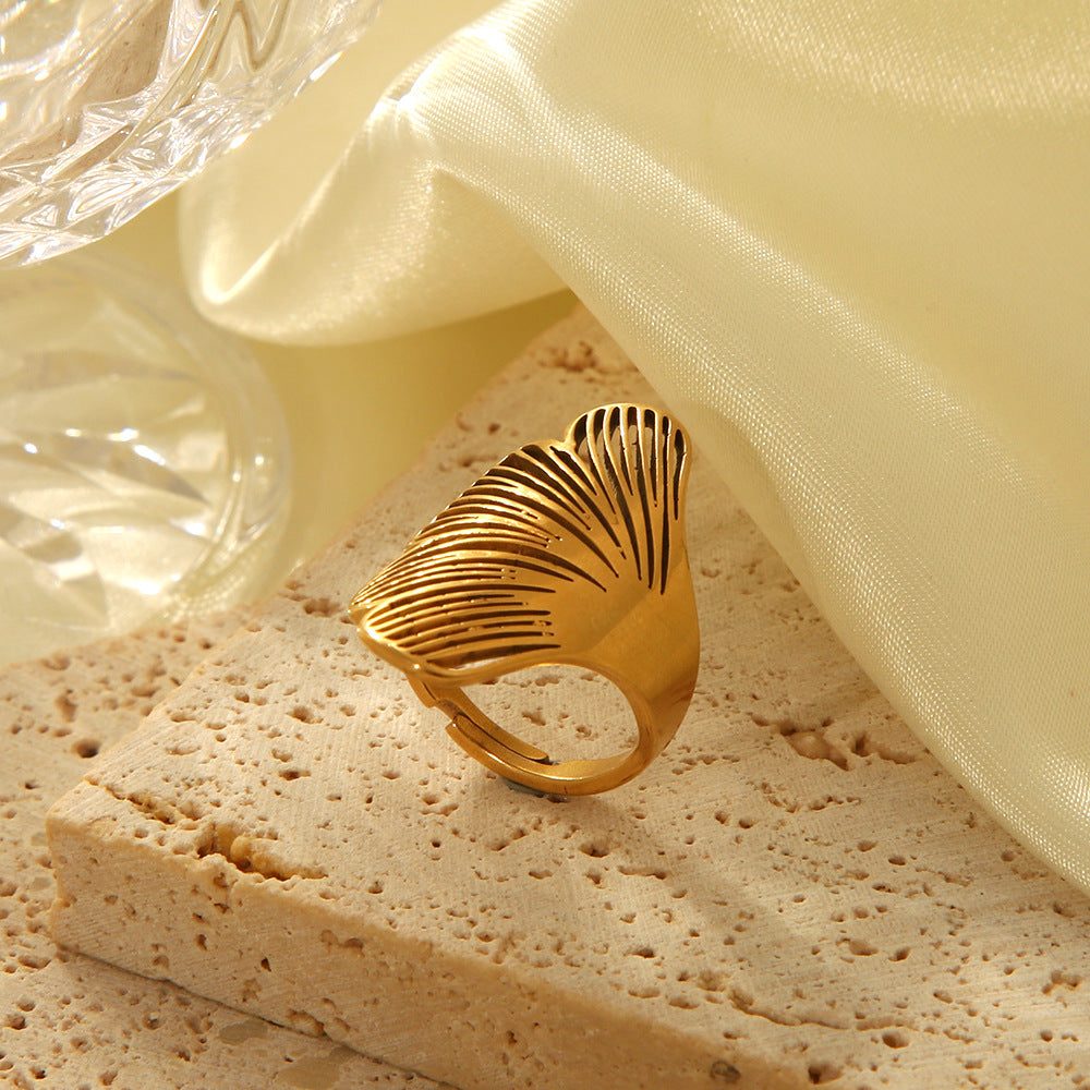 Anillo Hoja de Arce - detalle